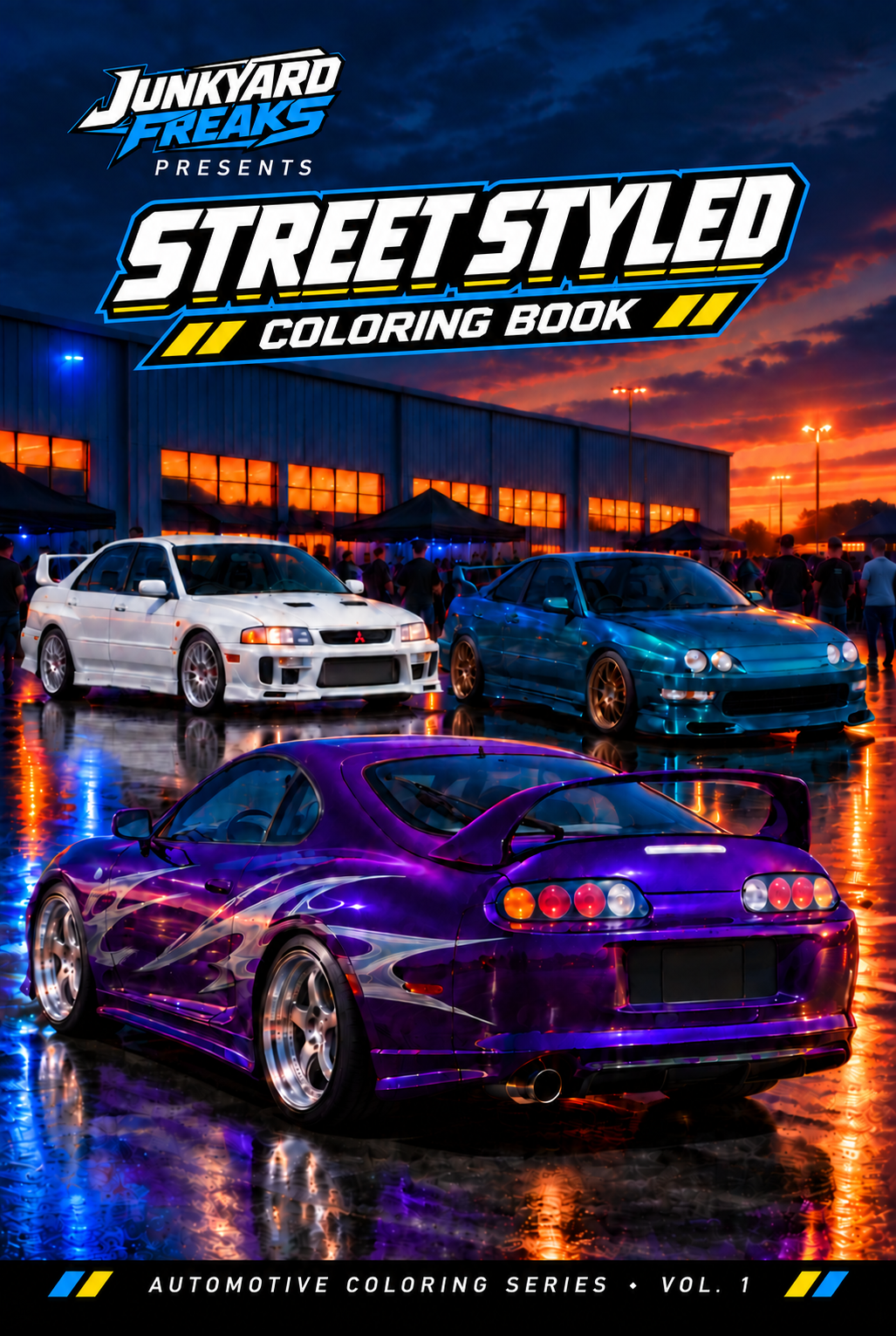 Street Styled Coloring Book Vol. 1 cover