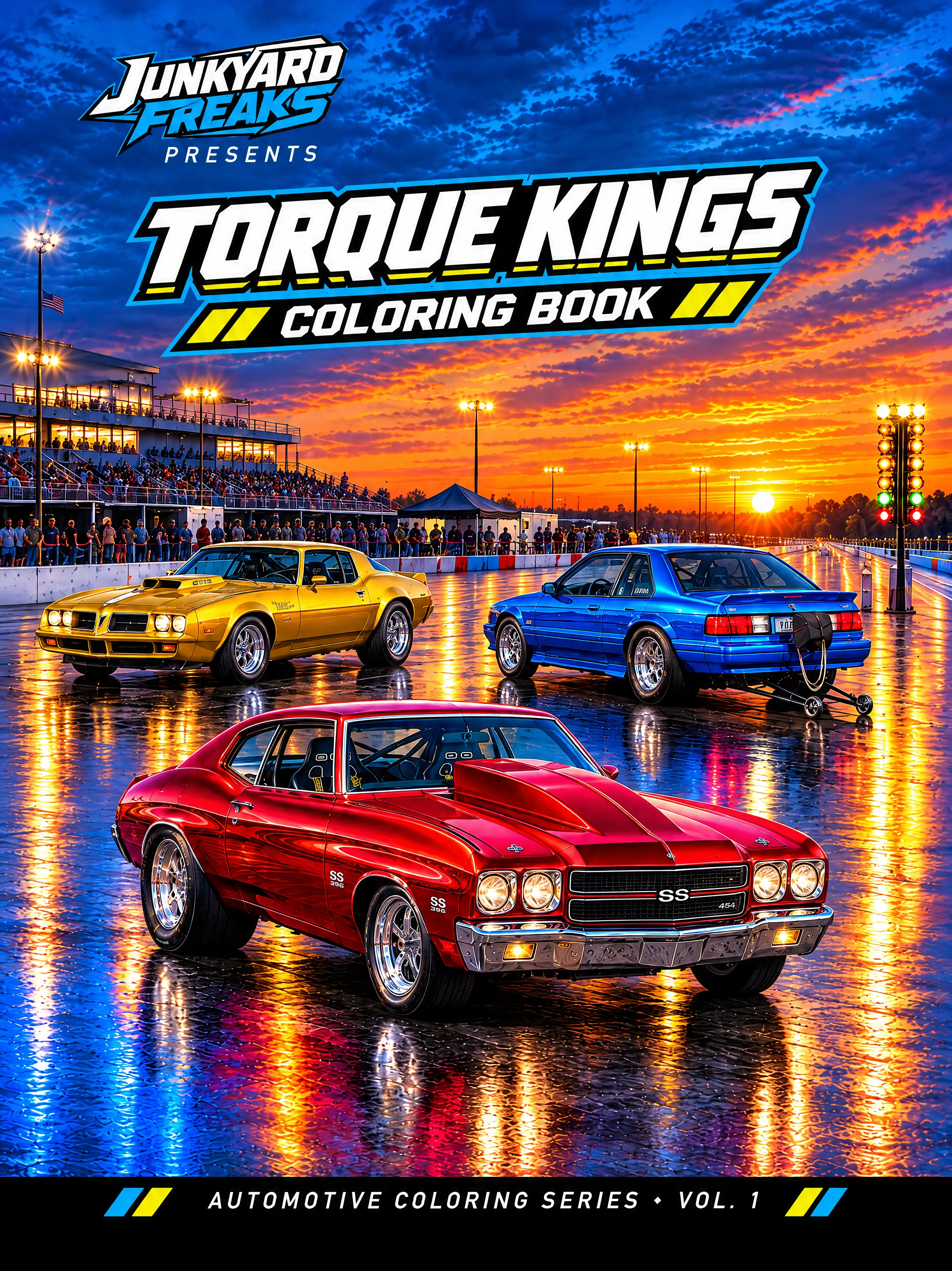Torque Kings Coloring Book Vol. 1 cover